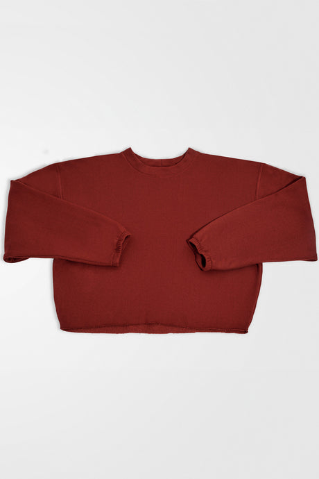 LÉO - sweat-shirt crop