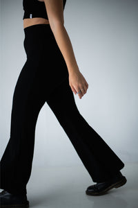 LIVIA - pantalon taille haute style loungewear